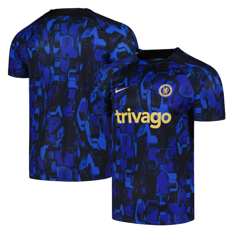 Chelsea Shirt 2023/24 Pro Pre-Match Top - Blue