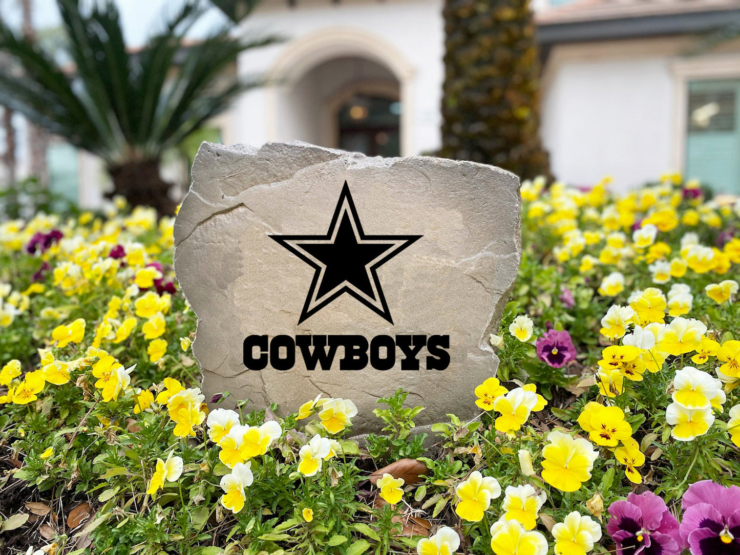 Dallas Cowboys Design-A-Stone Landscape Art