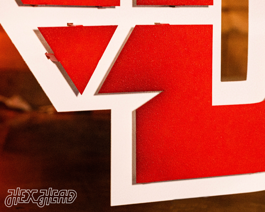 Dayton Flyers "Flying D" Metal Wall Art