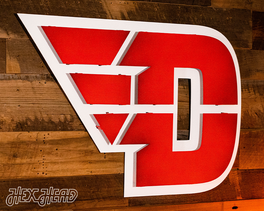 Dayton Flyers "Flying D" Metal Wall Art