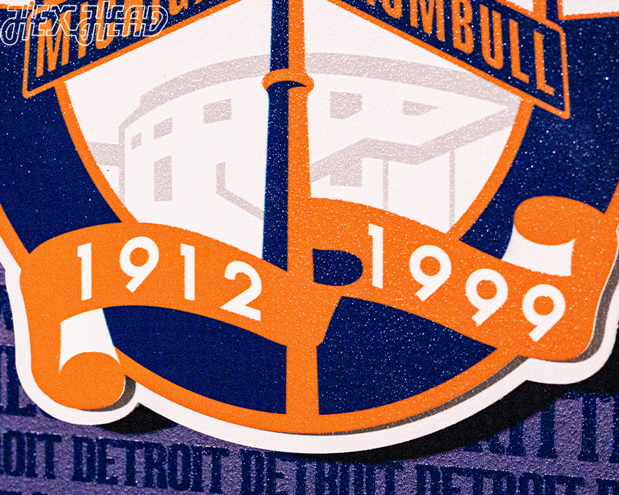 Detroit Tigers CRAFT SERIES 3D Embossed Metal Wall Art