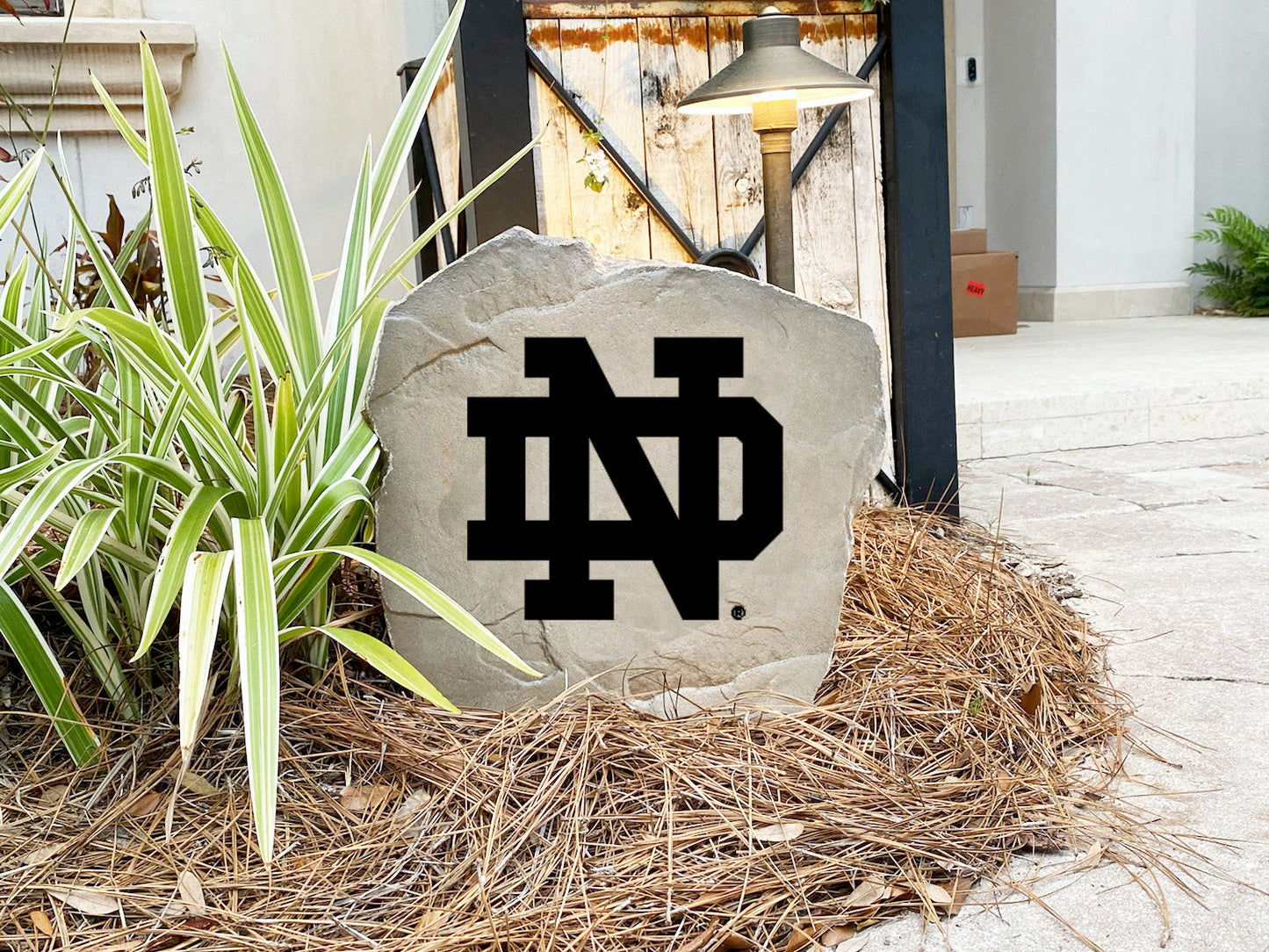 Notre Dame Fighting Irish Design-A-Stone Landscape Art