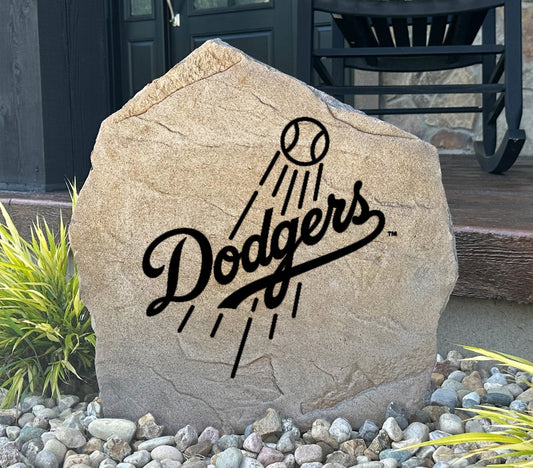 Los Angeles Dodgers Design-A-Stone Landscape Art