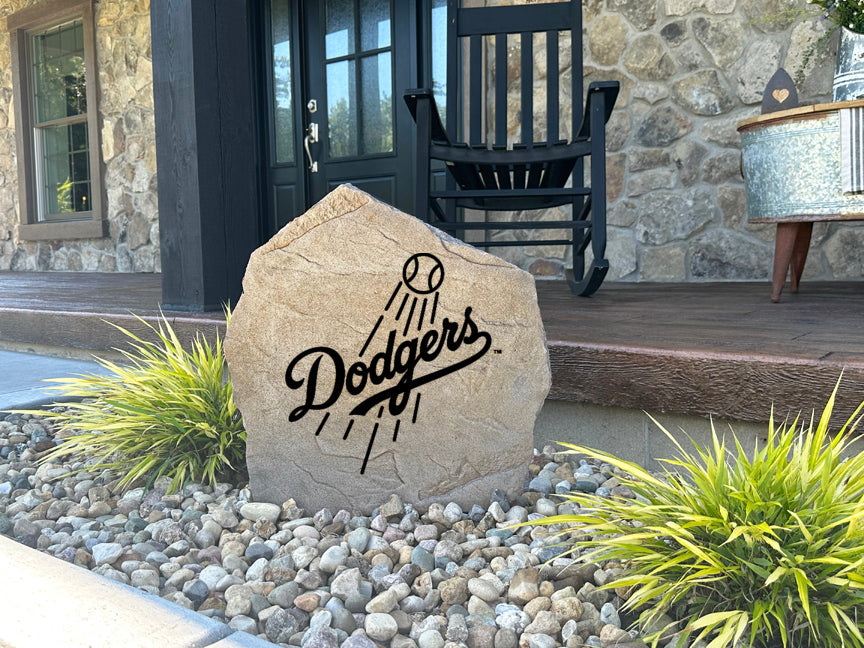 Los Angeles Dodgers Design-A-Stone Landscape Art