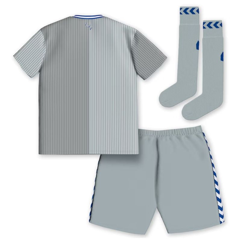 Everton Third Kids Kit 2023-24 Custom Jersey - Gray