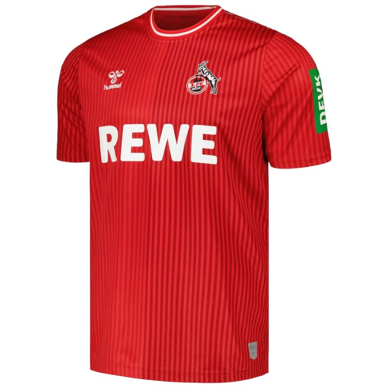 FC Köln 2023/24 Away Custom Jersey - Red