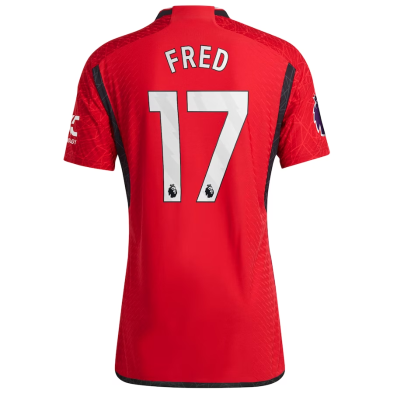 Fred Manchester United Shirt 2023/24 Home Player Jersey - Red