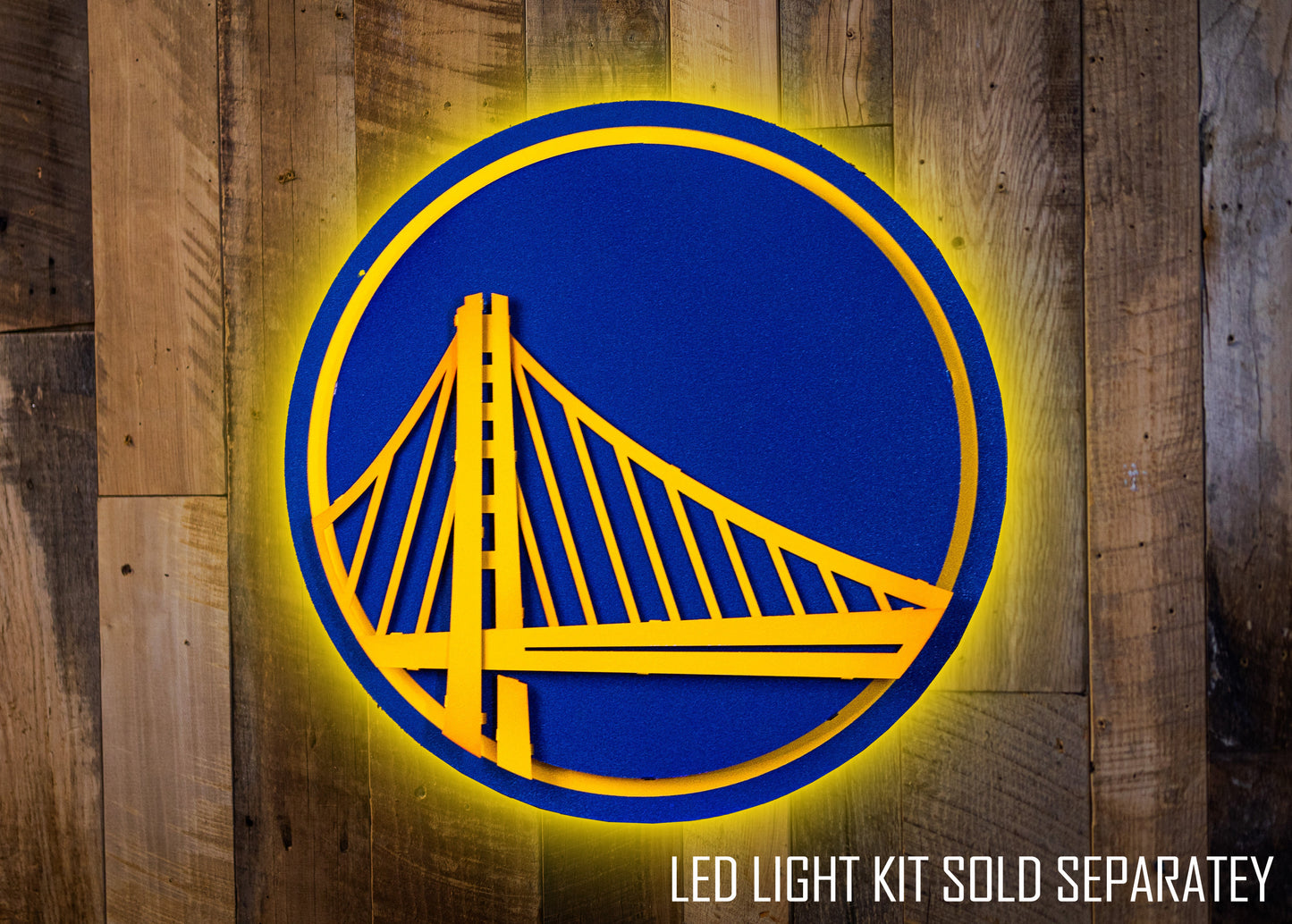 Golden State Warriors 3D Metal Wall Art