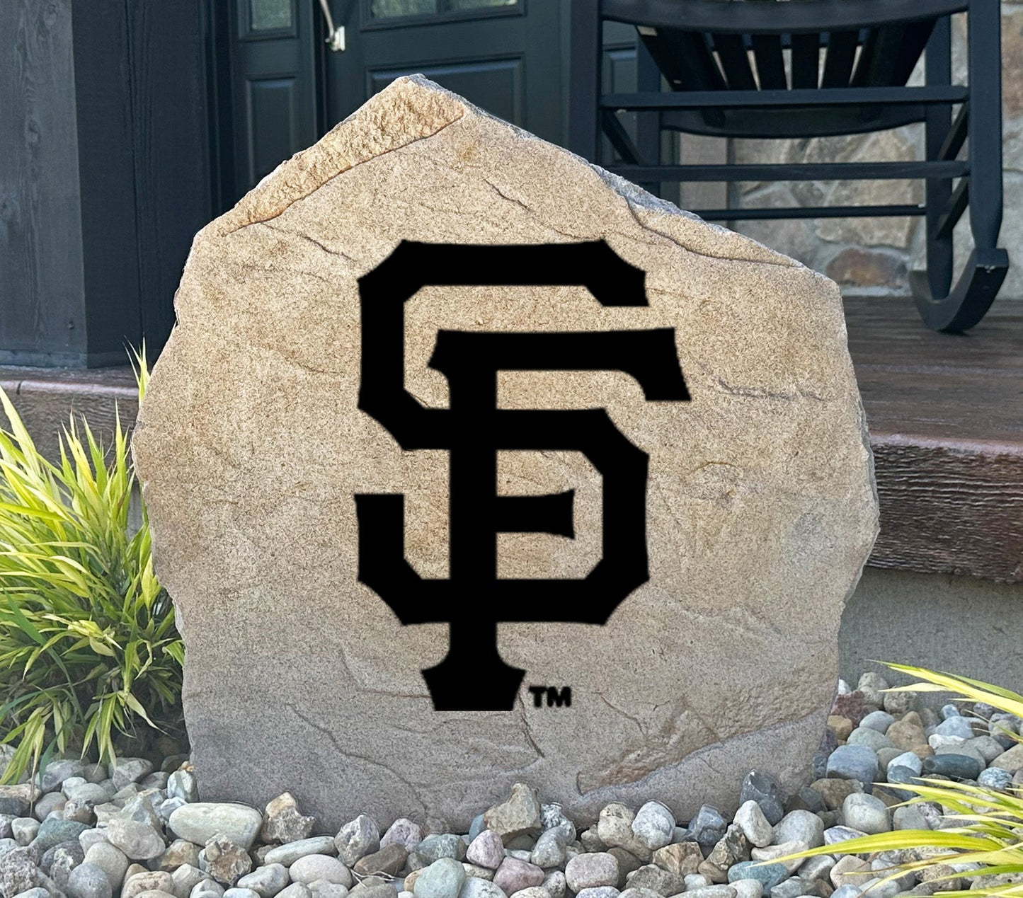 San Francisco Giants Design-A-Stone Landscape Art