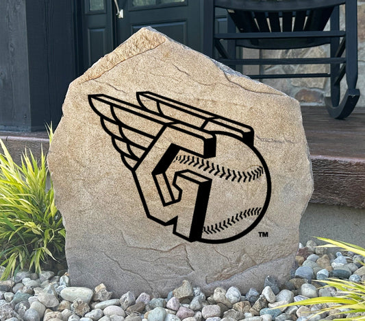 Cleveland Guardians Design-A-Stone Landscape Art