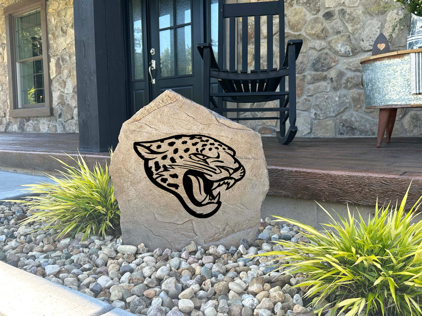 Jacksonville Jaguars Design-A-Stone Landscape Art