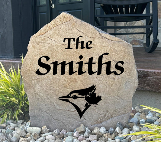 Toronto Blue Jays Design-A-Stone Landscape Art Family Name