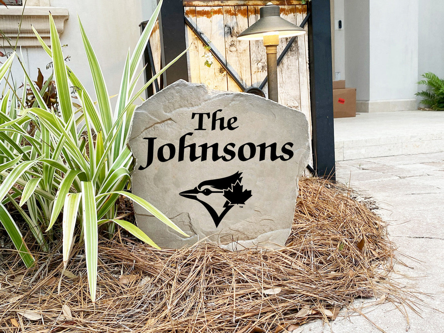 Toronto Blue Jays Design-A-Stone Landscape Art Family Name