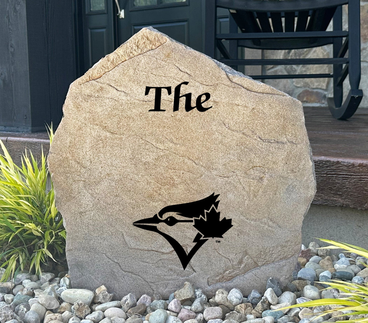 Toronto Blue Jays Design-A-Stone Landscape Art Family Name