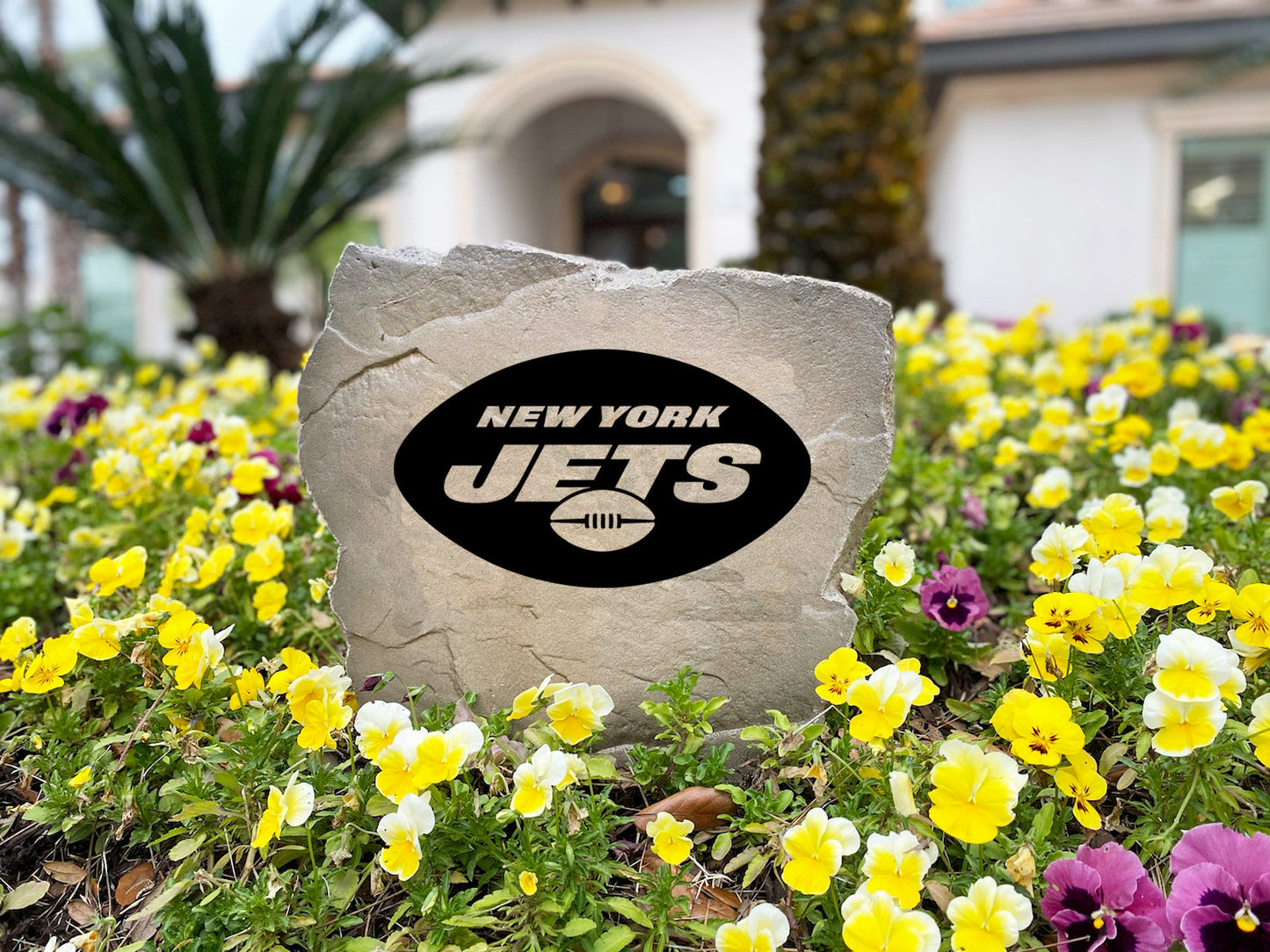 New York Jets Design-A-Stone Landscape Art