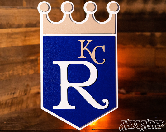 Kansas City Royals "1971" 3D Vintage Metal Wall Art