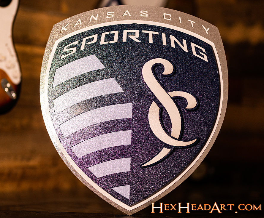 Sporting Kansas City 3D Vintage Metal Wall Art