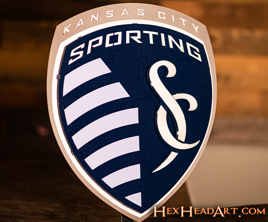 Sporting Kansas City 3D Vintage Metal Wall Art