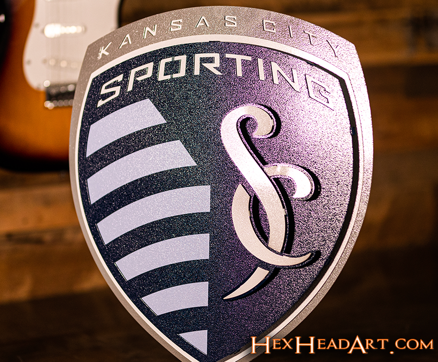 Sporting Kansas City 3D Vintage Metal Wall Art