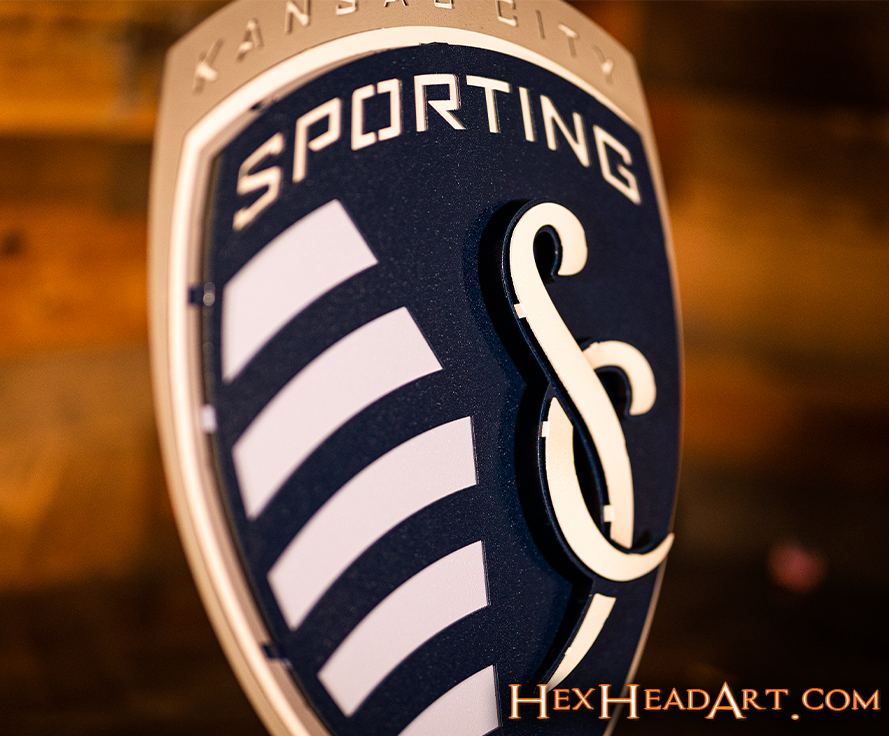 Sporting Kansas City 3D Vintage Metal Wall Art