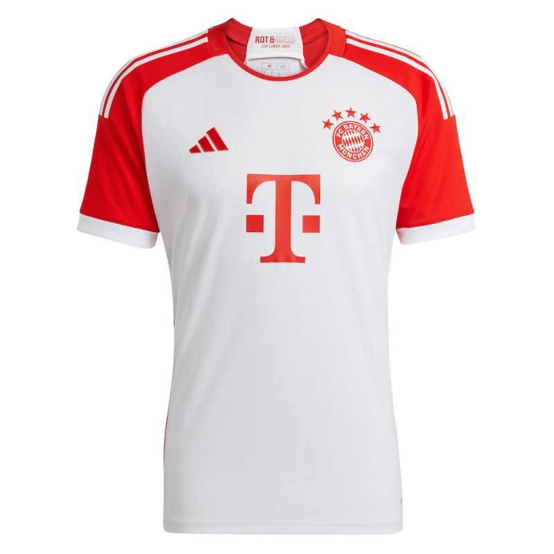 Kingsley Coman Bayern Munich 2023/24 Home Jersey - White