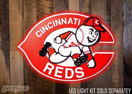 Cincinnati Reds 1974 3D Vintage Metal Wall Art