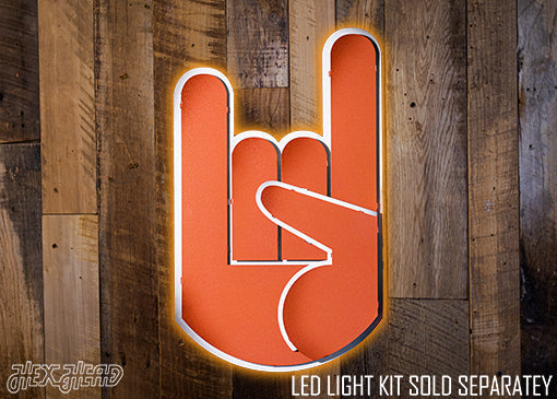 Texas Longhorns "Hook'em Horns" Hand Sign 3D Wall Art