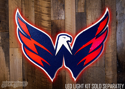 Washington Capitals "WEAGLE" 3D Vintage Metal Wall Art