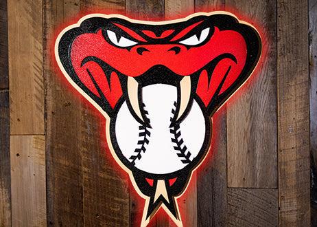 Arizona Diamondbacks Mascot 3D Metal Wall Art