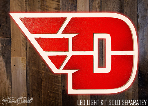 Dayton Flyers "Flying D" Metal Wall Art