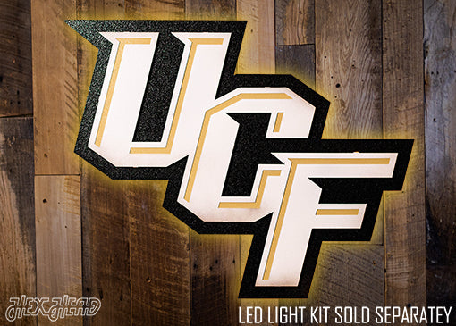 Central Florida  Knights "UCF" 3D Metal Wall Art