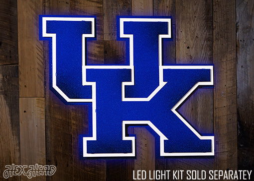 Kentucky Wildcats "UK" 5 layer 3D Metal Wall Art