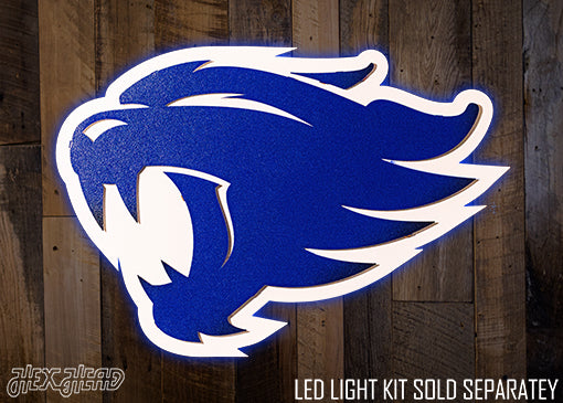 Kentucky Wildcats WILDCAT 3D Vintage Metal Wall Art