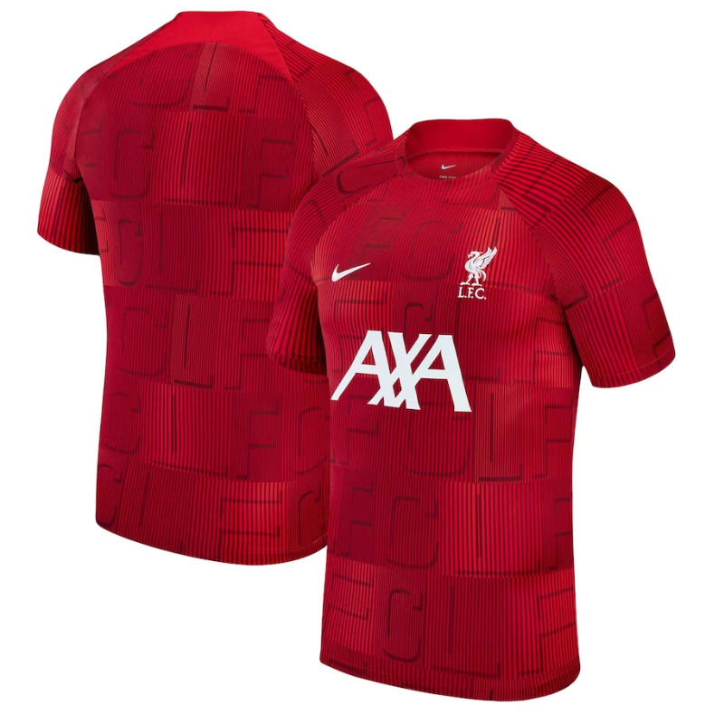 Liverpool Shirt 2023/24 Academy Pro Pre-Match Top - Red