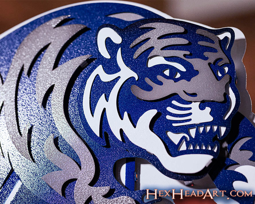 Memphis Tigers 3D Metal Wall Art