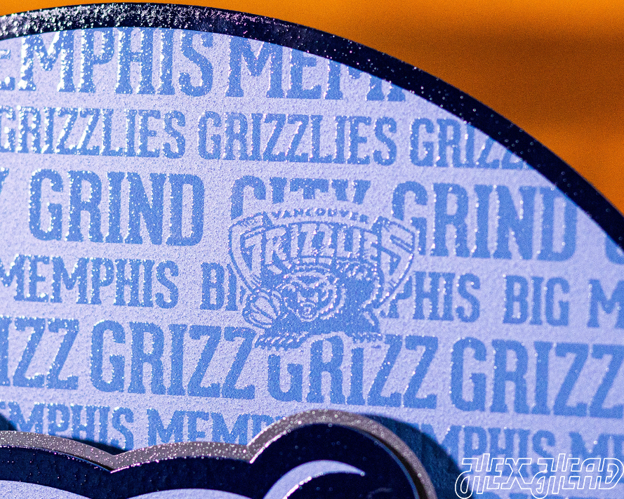 Memphis Grizzlies CRAFT SERIES 3D Metal Wall Art