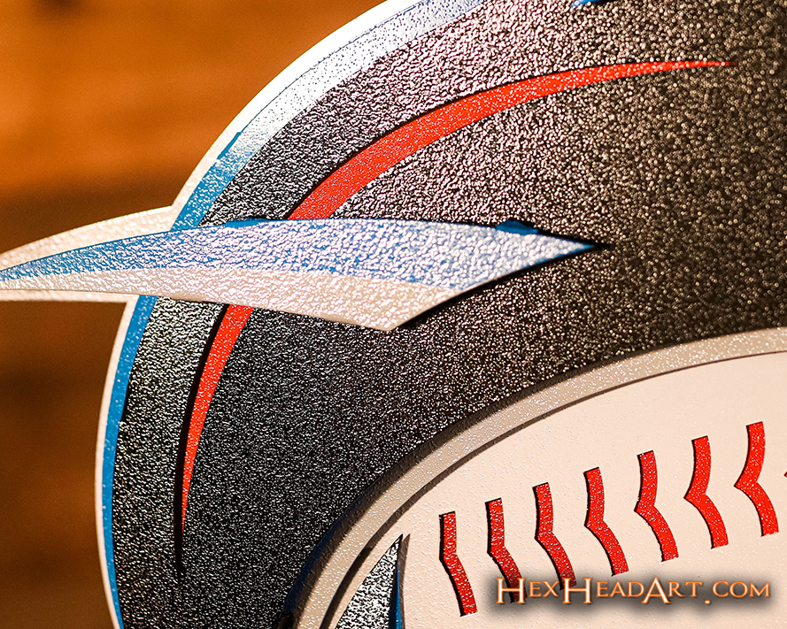 Miami Marlins 3D Vintage Metal Wall Art