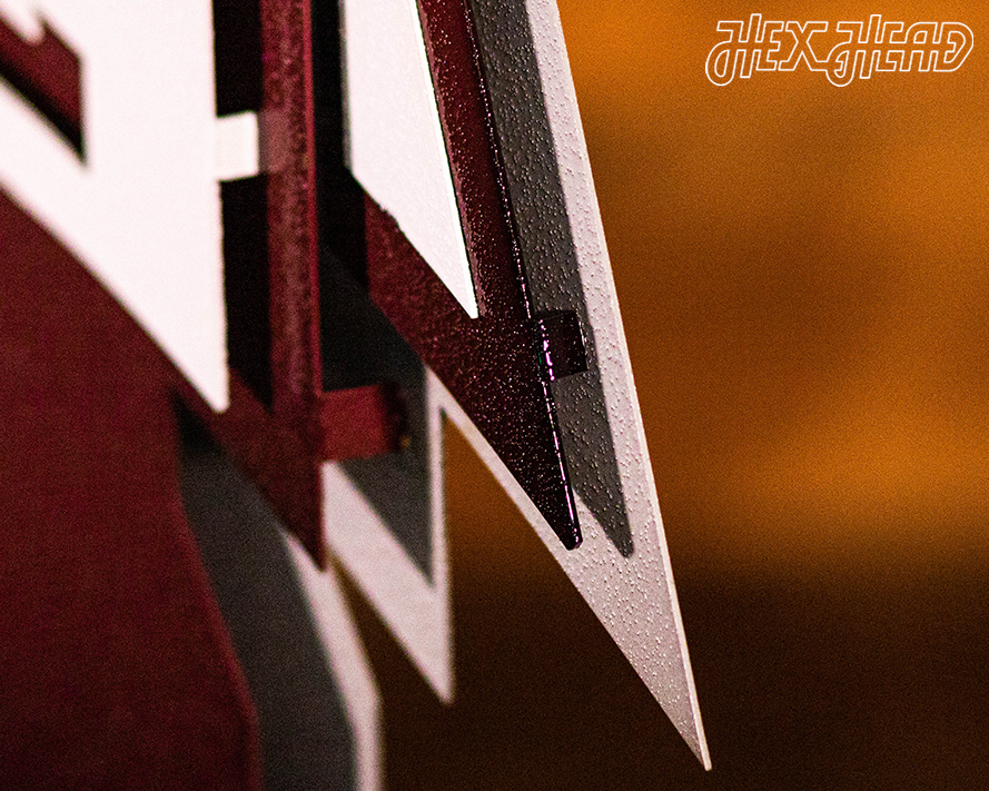 Mississippi State "M State" 3D Metal Wall Art