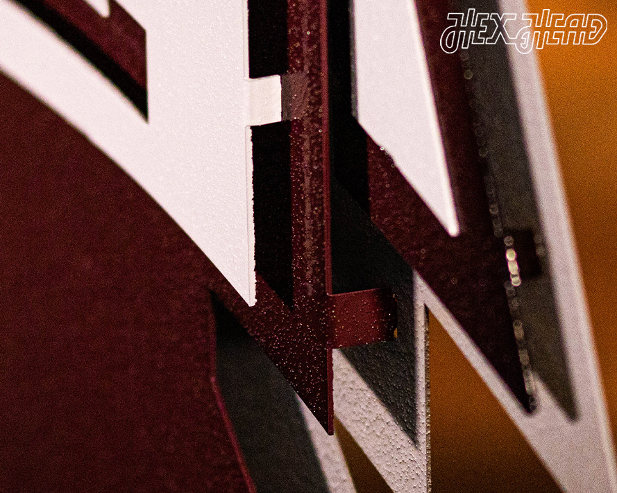 Mississippi State "M State" 3D Metal Wall Art