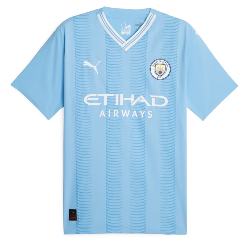 Manchester City Home Shirt 2023-24 with Grealish 10 printing - Blue