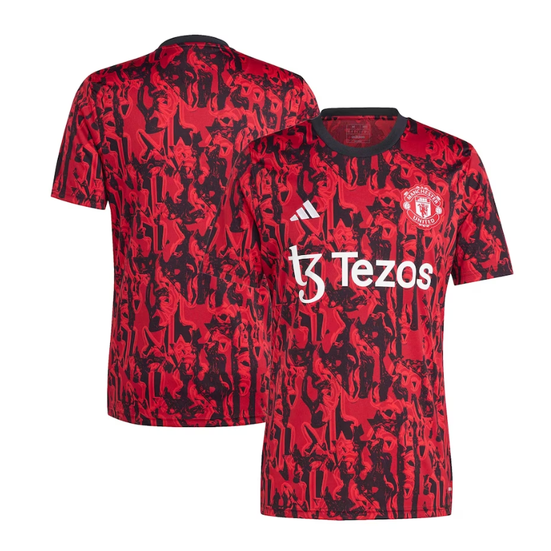 Manchester United Team 2023/24 Pre-Match Top - Red