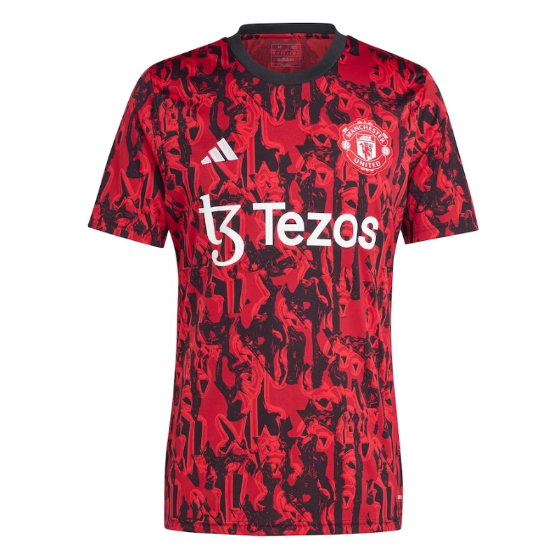 Manchester United Team 2023/24 Pre-Match Top - Red