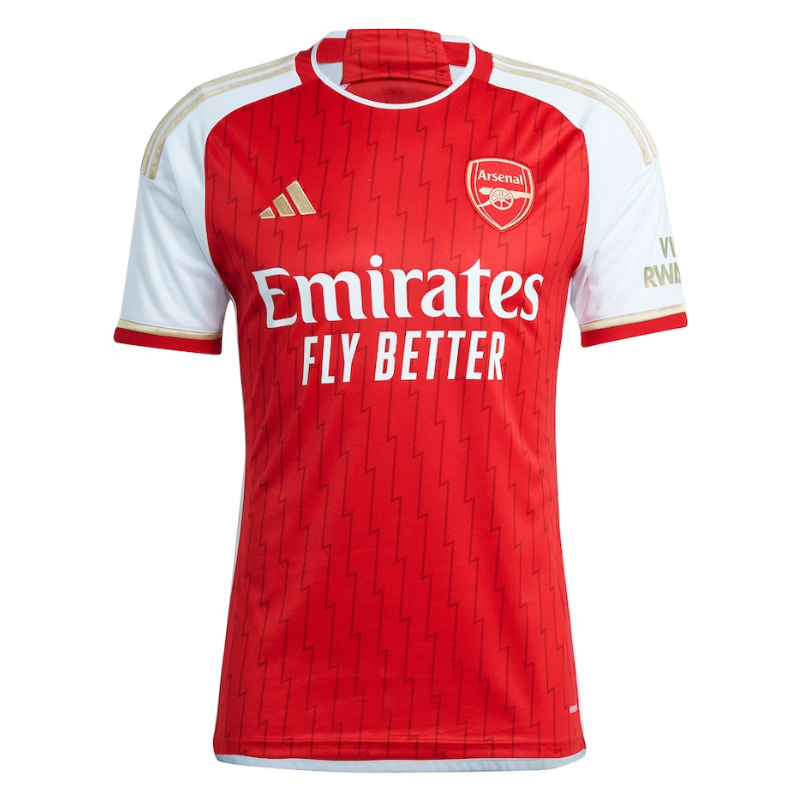 Martin Odegaard Arsenal Shirt 2023/24 Home Player Jersey - Red