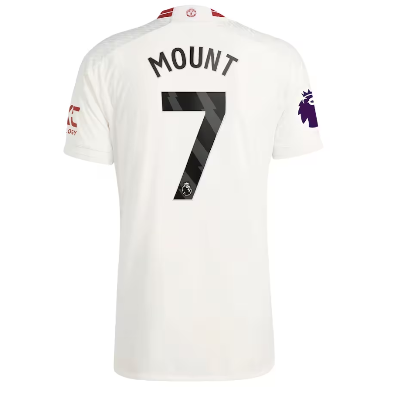 Mason Mount Manchester United 2023/24 Third Player Jersey - White