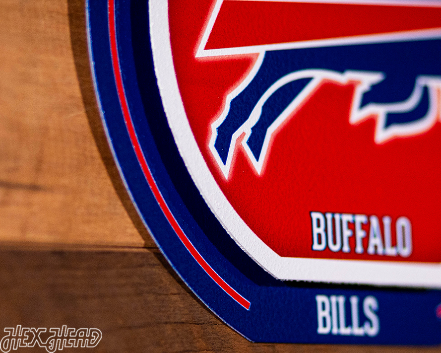 Buffalo Bills "Double Play" On the Shelf or on the Wall Art