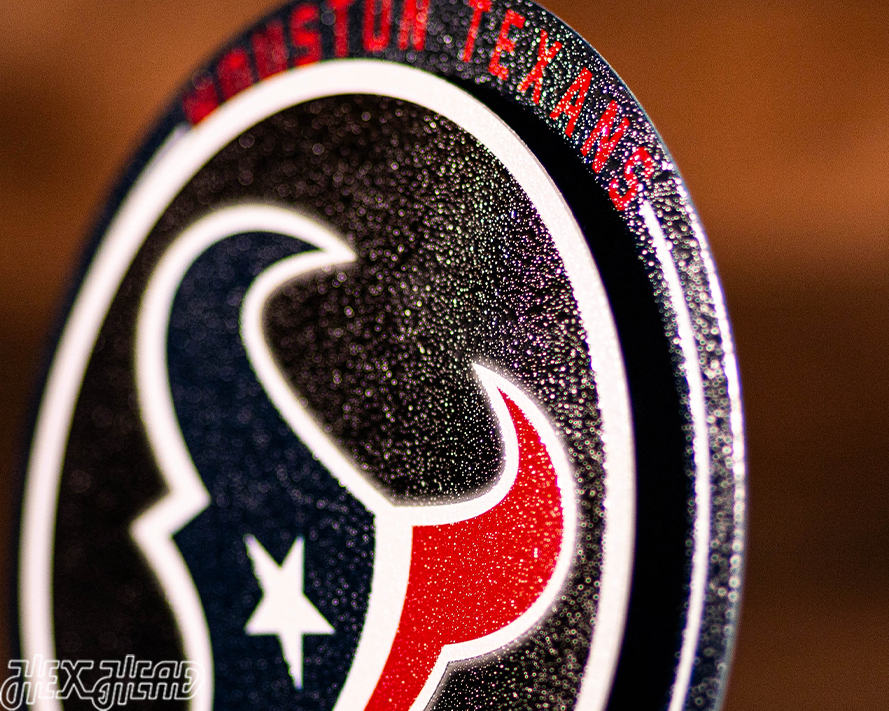 Houston Texans "Double Play" On the Shelf or on the Wall Art