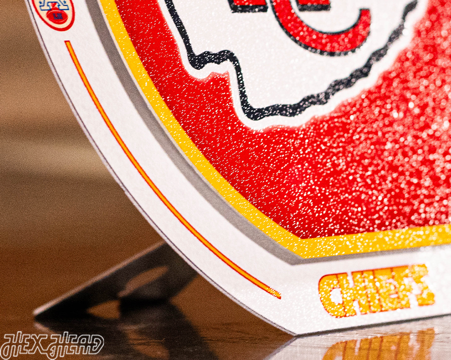 Kansas City Chiefs "Double Play" On the Shelf or on the Wall Art