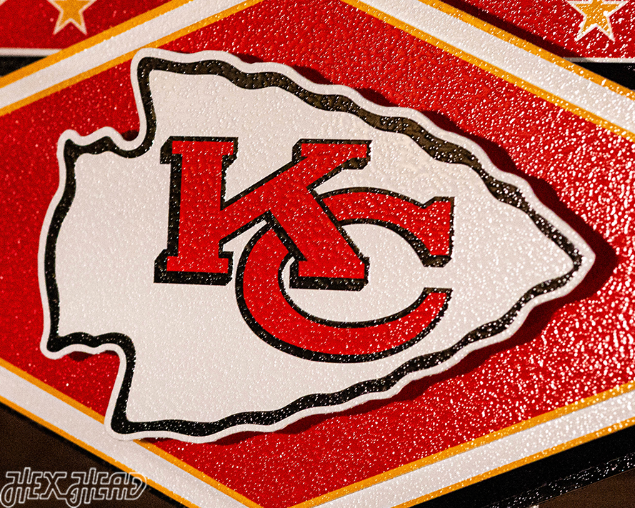 Kansas City Chiefs SUPER BOWL LVIII CHAMPIONS! 3D Wall Art