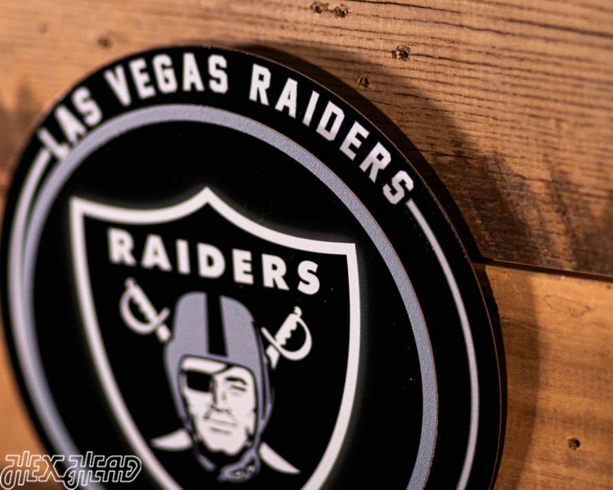 Las Vegas Raiders "Double Play" On the Shelf or on the Wall Art