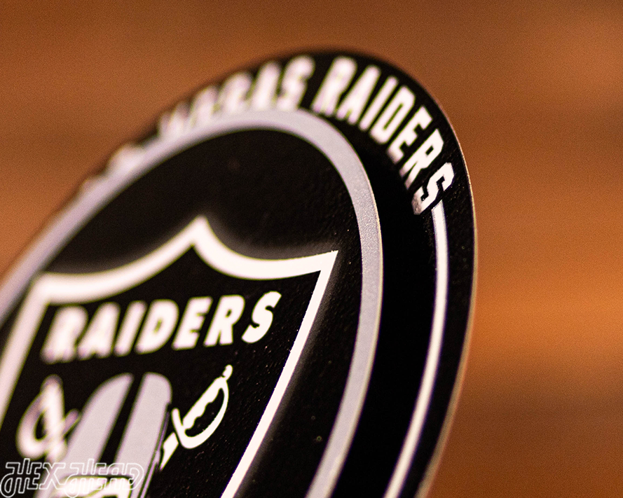 Las Vegas Raiders "Double Play" On the Shelf or on the Wall Art